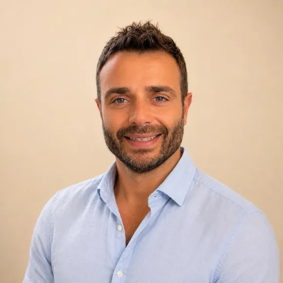 Porträt von Jorge Machado, Geschäftsführer der Datamesh GmbH.